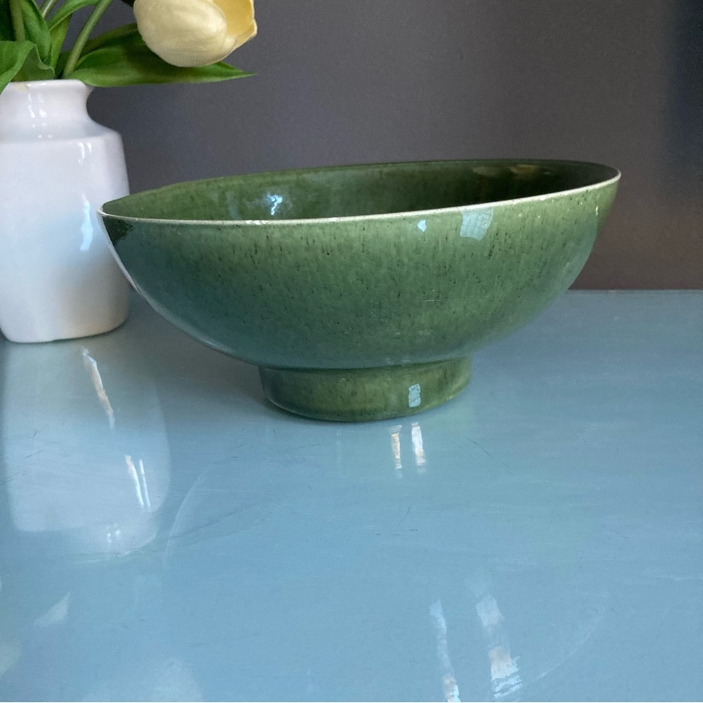 Haeger Pottery Green Bowl